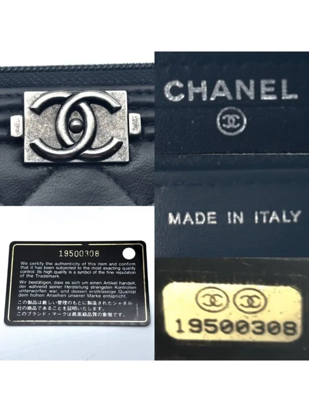 Chanel Wallet Boy Round